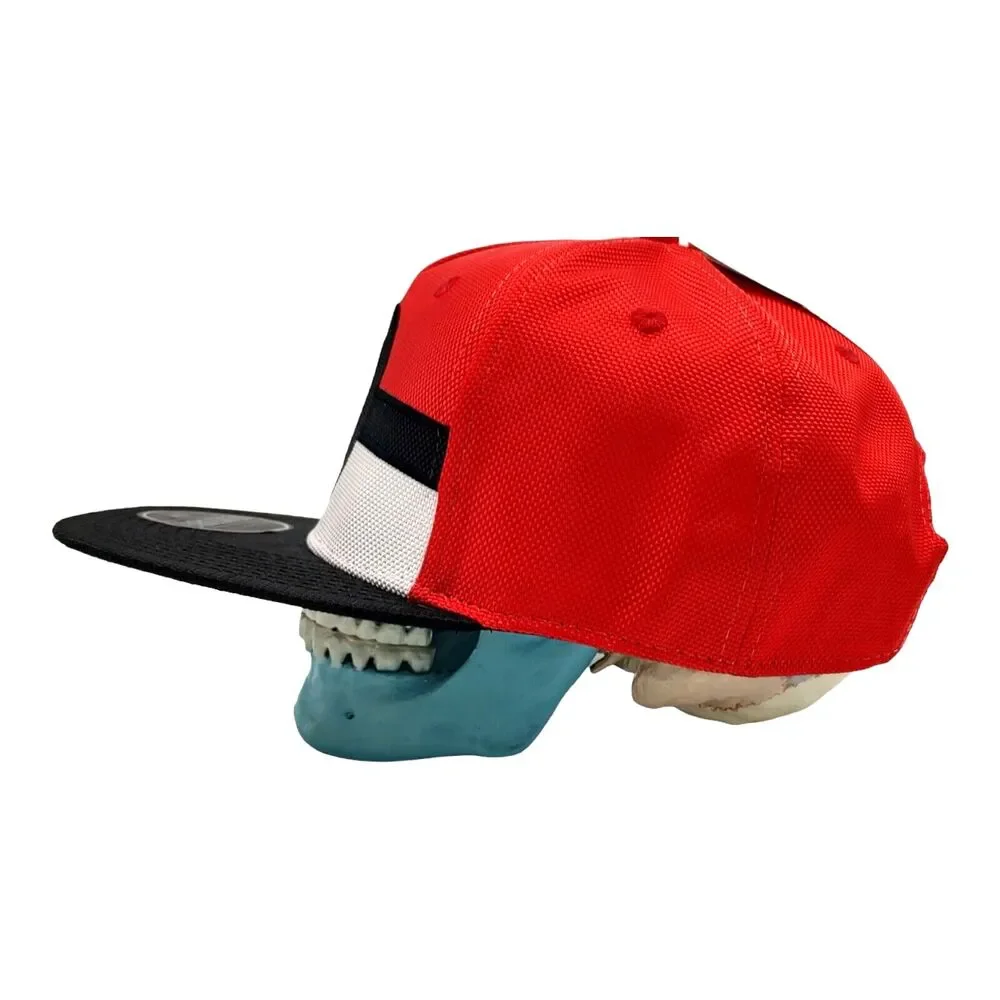 NEW Pokeball Pokemon BIOWORLD Adjustable OSFM Snapback Hat Cap Flat Black Brim